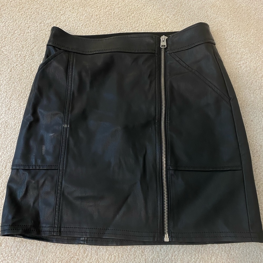 EXPRESS LEATHER SKIRT